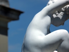 statue in the Boboli Gardens in Firenze